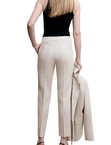 Pantaloni Mango, gri