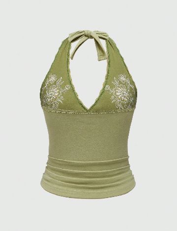 Top Romwe, verde