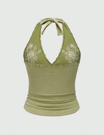 Top Romwe, verde