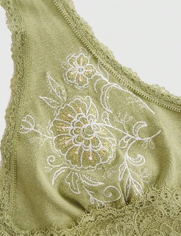 Top Romwe, verde