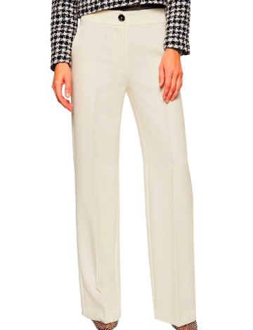 Pantaloni Mango, ecru