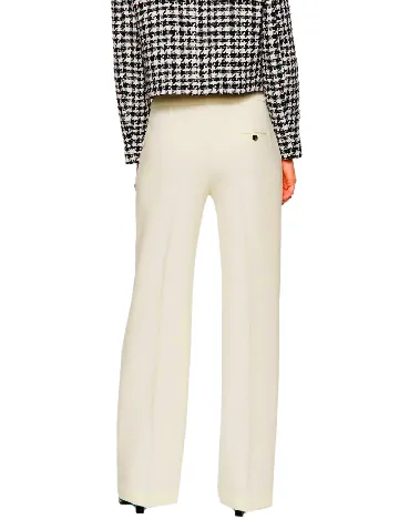 Pantaloni Mango, ecru