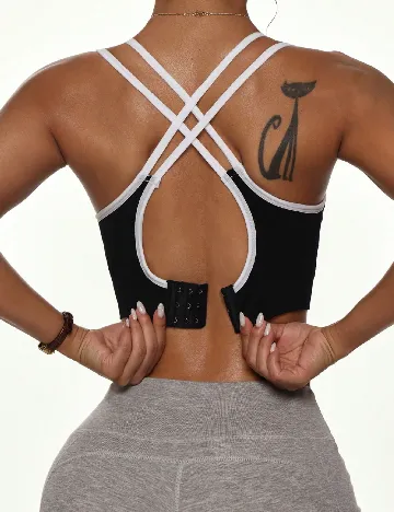Bustiera SHEIN, negru