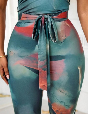 Salopeta SHEIN, mix culori