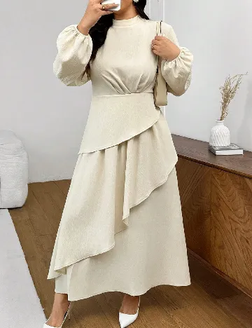 Rochie lunga SHEIN CURVE, bej