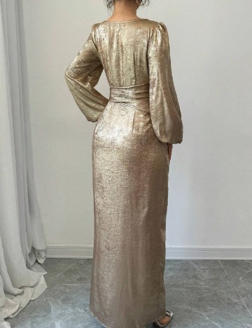 Rochie lunga SHEIN, maro deschis
