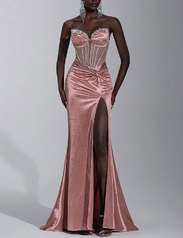Rochie lunga SHEIN, roz