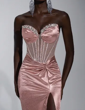 Rochie lunga SHEIN, roz