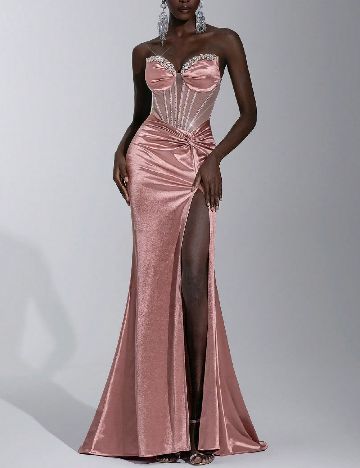 Rochie lunga SHEIN, roz