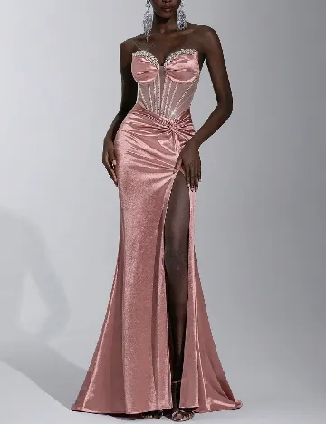 Rochie lunga SHEIN, roz
