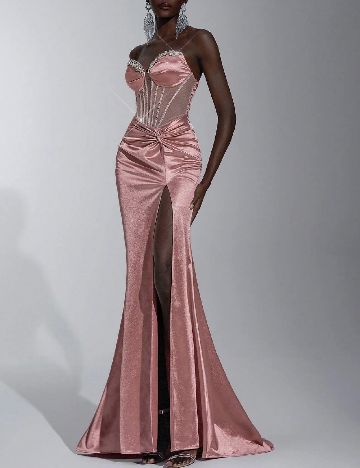 Rochie lunga SHEIN, roz