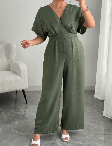 Salopeta SHEIN CURVE, verde