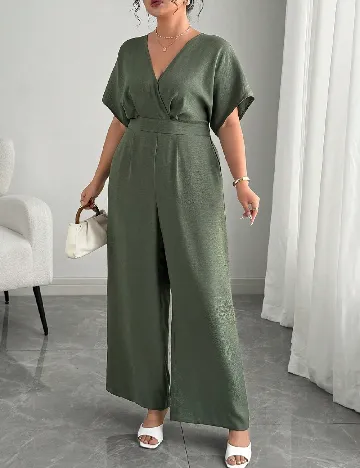 Salopeta SHEIN CURVE, verde