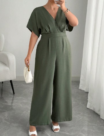 Salopeta SHEIN CURVE, verde