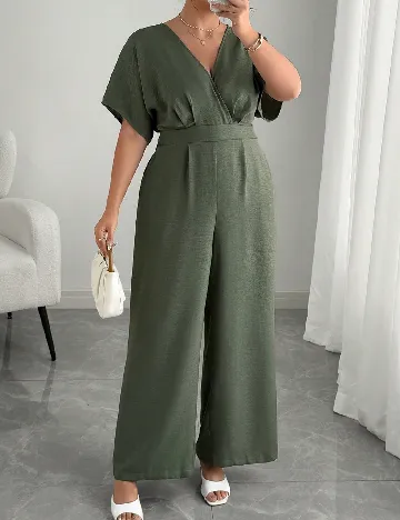 Salopeta SHEIN CURVE, verde