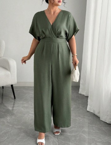 Salopeta SHEIN CURVE, verde