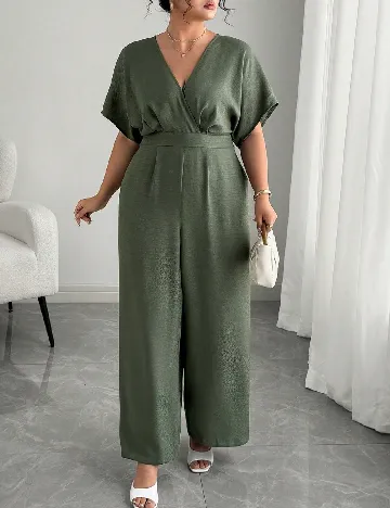 Salopeta SHEIN CURVE, verde