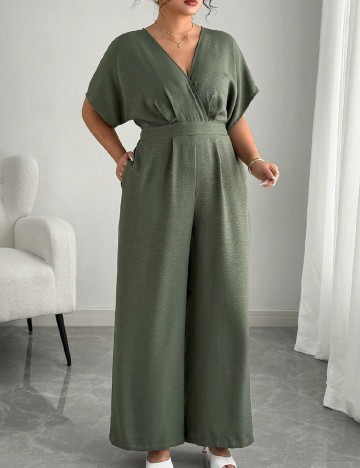 Salopeta SHEIN CURVE, verde