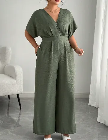 Salopeta SHEIN CURVE, verde