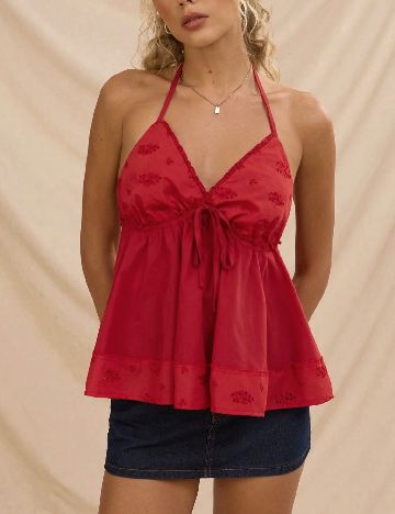 Top SHEIN, rosu