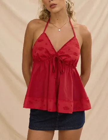 Top SHEIN, rosu