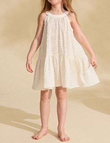 Rochie Shein Kids, ecru