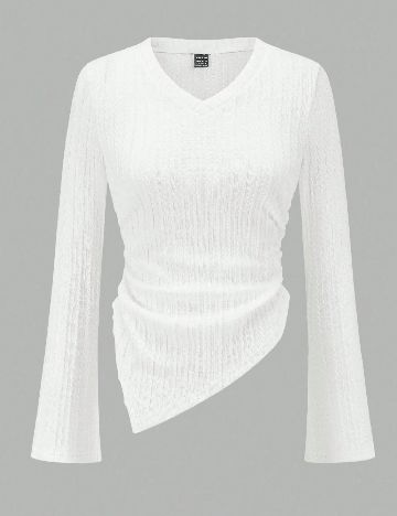 Bluza SHEIN, alb