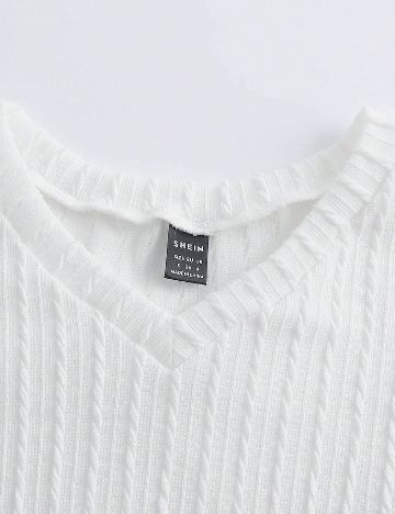 Bluza SHEIN, alb