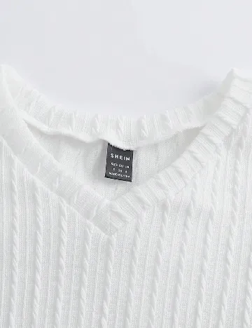 Bluza SHEIN, alb