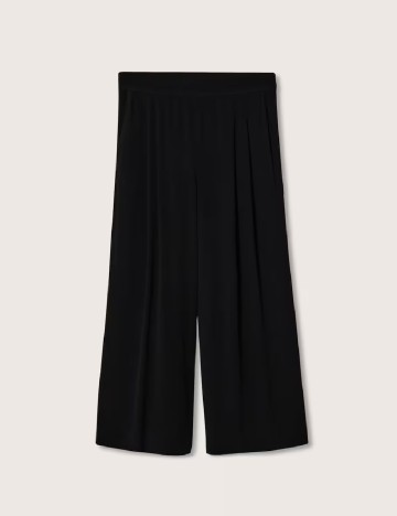Pantaloni Mango Violeta, negru