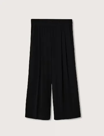 Pantaloni Mango Violeta, negru