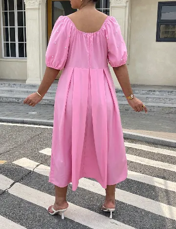 Rochie lunga SHEIN CURVE, roz