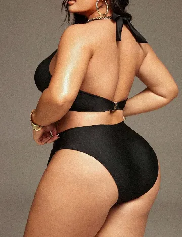 Costum de baie SHEIN CURVE, negru