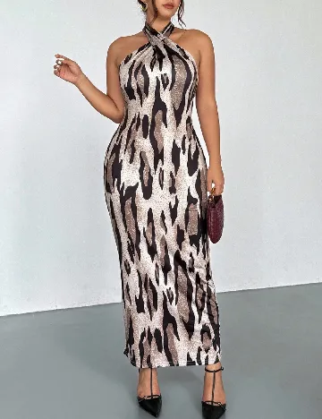 Rochie lunga SHEIN CURVE, mix culori