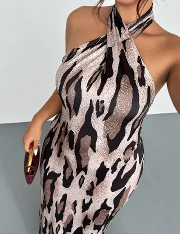 Rochie lunga SHEIN CURVE, mix culori