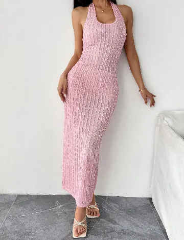 Rochie lunga SHEIN, roz