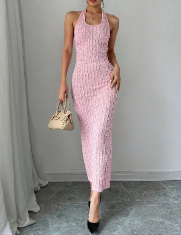 Rochie lunga SHEIN, roz