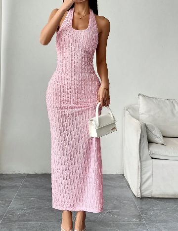Rochie lunga SHEIN, roz