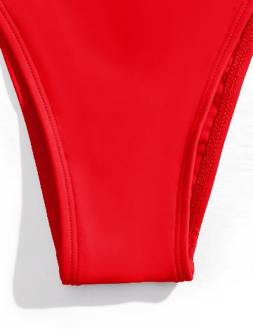 Costum de baie SHEIN, rosu