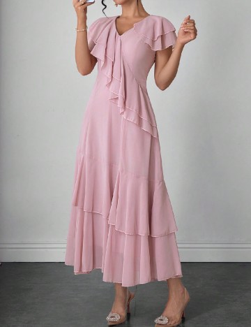 Rochie lunga SHEIN, roz