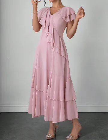 Rochie lunga SHEIN, roz