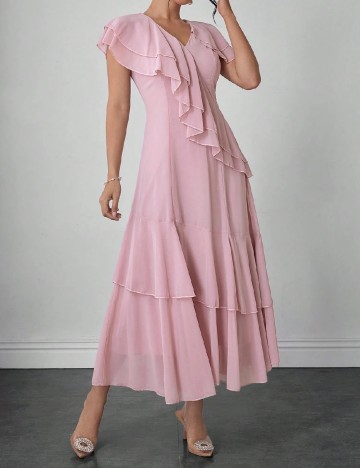 Rochie lunga SHEIN, roz