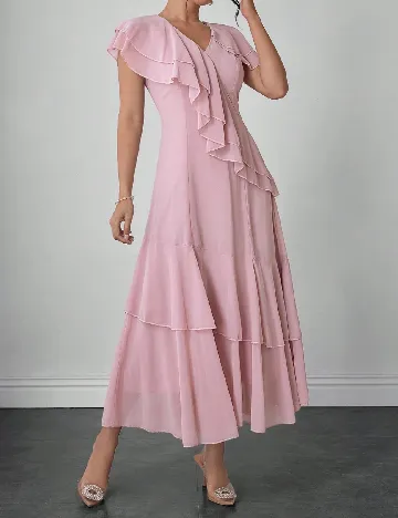 Rochie lunga SHEIN, roz