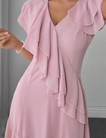 Rochie lunga SHEIN, roz