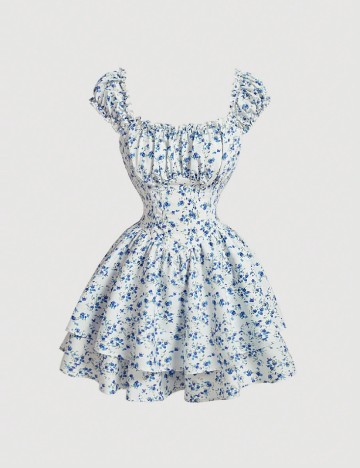Salopeta SHEIN, floral printf