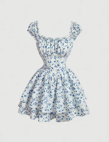 Salopeta SHEIN, floral printf