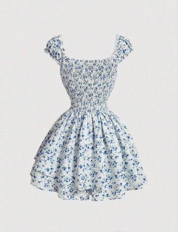 Salopeta SHEIN, floral printf