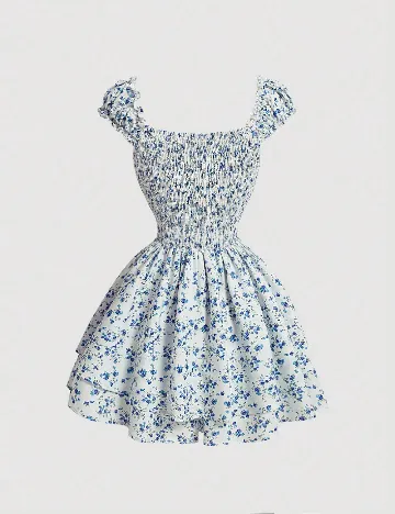 Salopeta SHEIN, floral printf