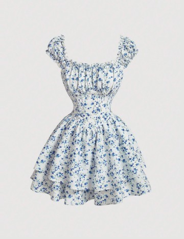 Salopeta SHEIN, floral printf