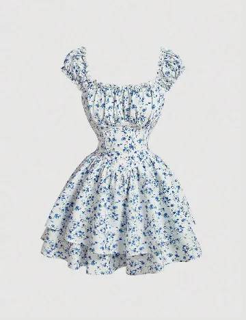 Salopeta SHEIN, floral printf